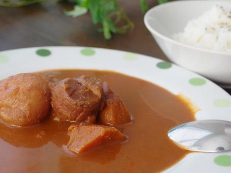 帆立カレー スープカレー 帆立カレー スープカレーの写真