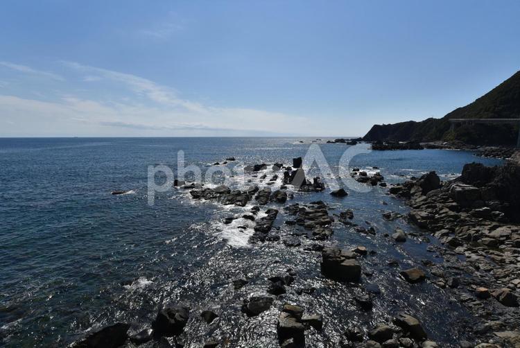 夏の室戸岬海岸 室戸岬,岬,夏の写真素材