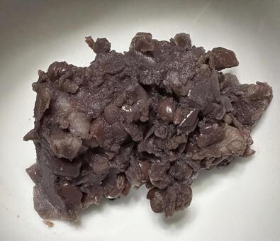 R7.11.28　手作り甘くない小豆煮 夕食,甘くない小豆煮,小豆煮の写真素材