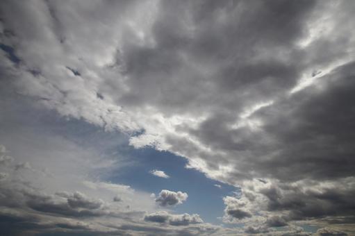 Photo, cloudy, sky, landscape, 