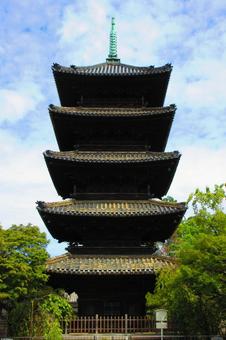 愛知県-興正寺-五重塔 愛知県-興正寺-五重塔 興正寺,寺,八事山の写真素材