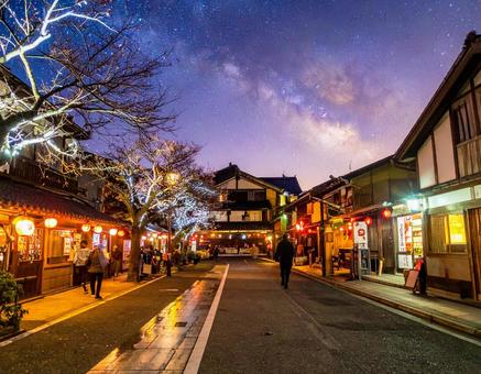 屋台の街並みイメージの写真