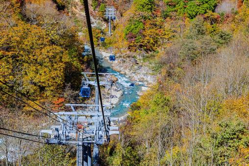 新潟県 苗場ドラゴンドラからの秋景色 新潟県 苗場ドラゴンドラからの秋景色 紅葉,秋,苗場ドラゴンドラの写真素材