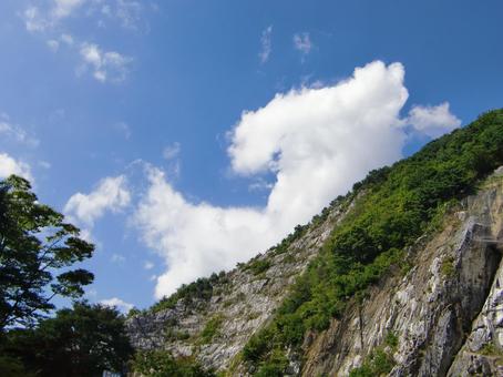 九月の雲-18 九月の雲-18 九月,青空,空の写真素材