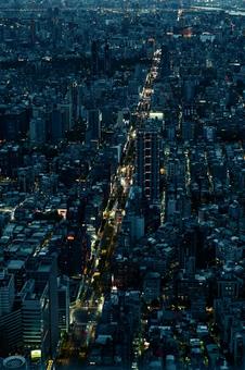 台湾・台北101から市内(西側)の夜景 台湾・台北101から市内(西側)の夜景 台湾,台北,台北101の写真素材