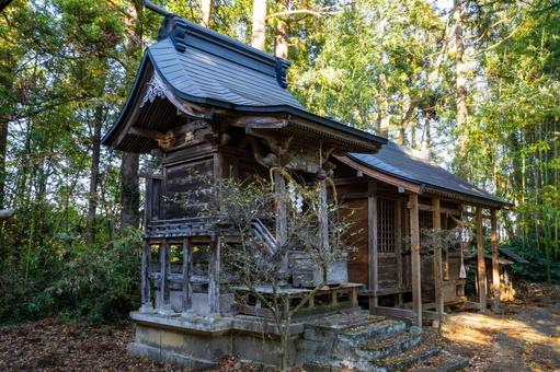 磯良神社⒁ 神社,磯良神社,おかっぱ様の写真素材