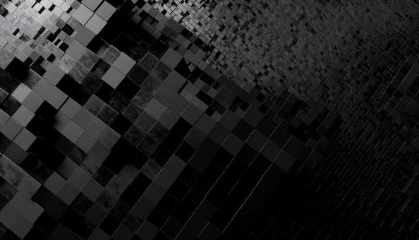 黒のキューブの集合体 背景 黒のキューブの集合体 背景の写真