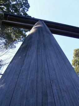 明治神宮、鳥居 明治神宮、鳥居の写真