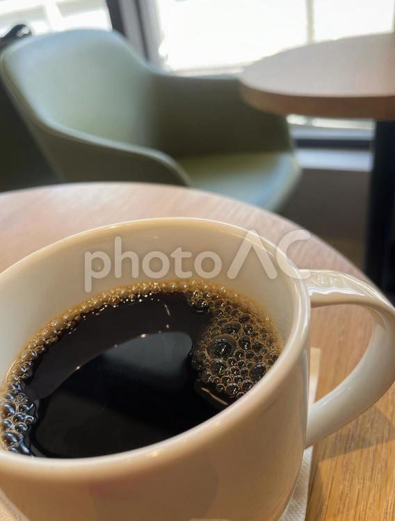ホットコーヒー カフェ,ホットコーヒー,ホットの写真素材
