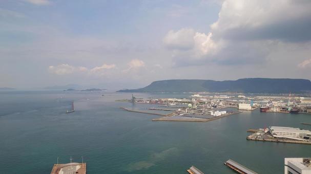 高松の景色 高松の景色 風景,街の風景,景色の写真素材