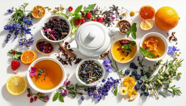 きれいになるハーブティーの写真