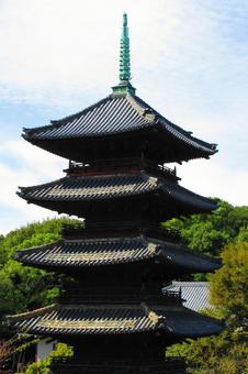 愛知県-興正寺-五重塔 愛知県-興正寺-五重塔 興正寺,寺,八事山の写真素材