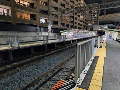 山陽電鉄、舞子公園駅、ホーム 山陽電鉄、舞子公園駅、ホーム 山陽電鉄,本線,舞子公園駅の写真素材