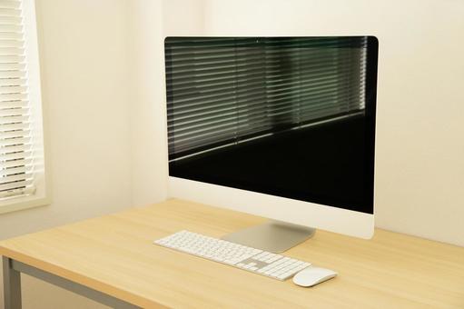 パソコン pc,パソコン,ビジネスの写真素材