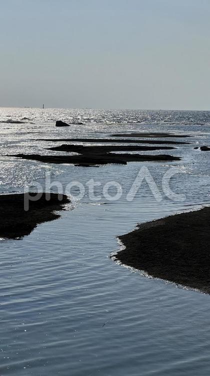 【和歌山】天神崎の風景 天神崎,海,透明の写真素材