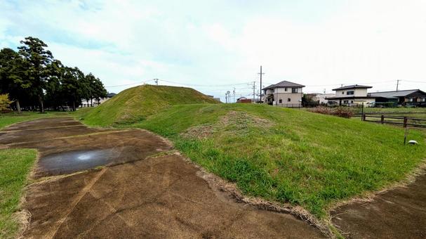 坂本古墳群 坂本古墳群 古墳,三重県,明和町の写真素材