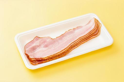薄切りベーコン 薄切りベーコン ベーコン,食材,食べ物の写真素材