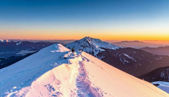 美しい山頂 美しい山頂の写真