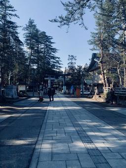 山形県米沢市の上杉神社 山形県米沢市の上杉神社の写真