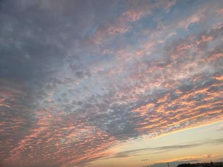 きれいな雲 きれいな雲の写真