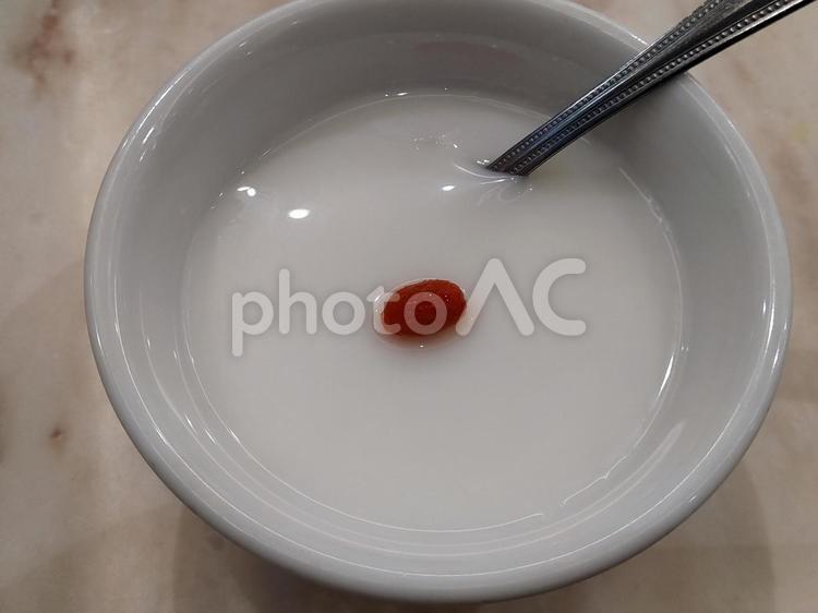 杏仁豆腐1 中華料理,中華街,杏仁豆腐の写真素材