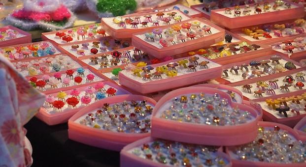 Photo, summer festival, a stall, stalls, 