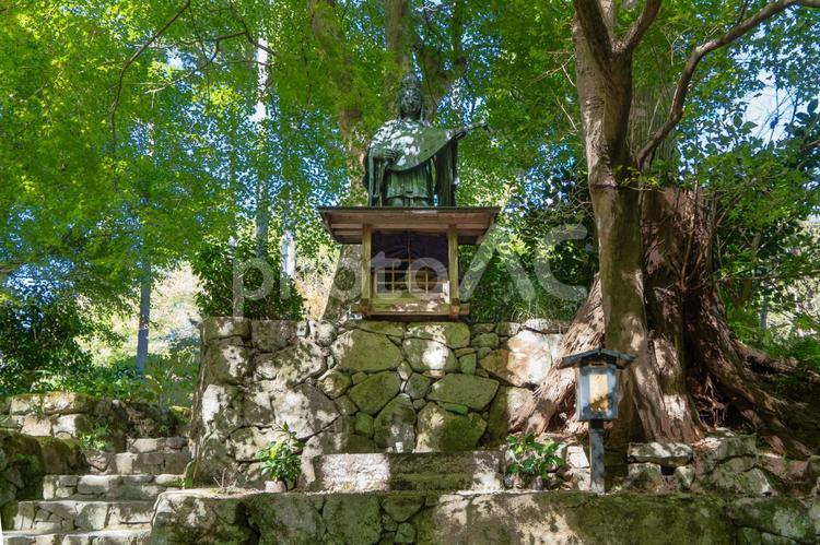 京都 大原三千院 弁財天 京都 大原三千院 弁財天 三千院,門跡寺院,大原の写真素材