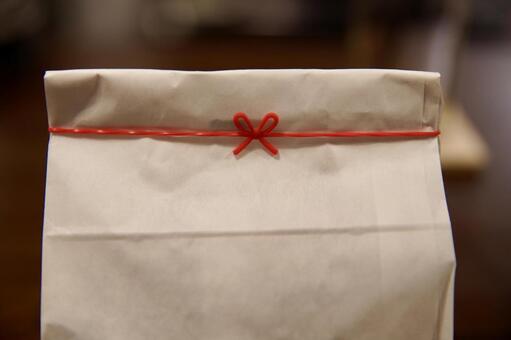 リボンの形をした輪ゴム 輪ゴム,小物,リボンの写真素材