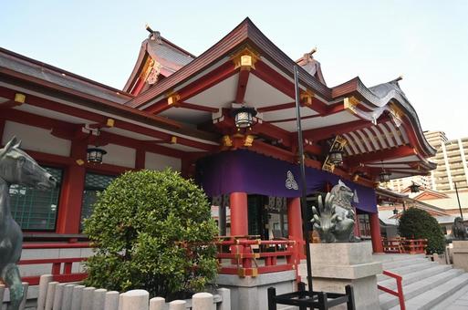 西宮神社 拝殿 西宮神社 拝殿の写真