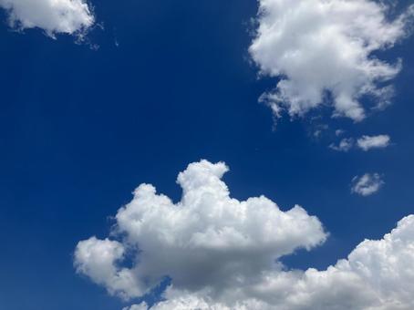 夏空 夏空の写真