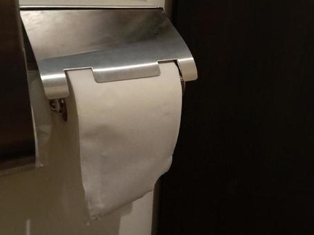 トイレットペーパー トイレ,トイレットペーパー,紙の写真素材
