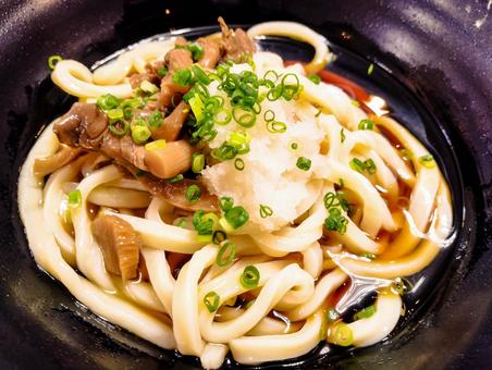 きのこおろしうどん きのこおろしうどん きのこおろしうどん,秋の味覚,冷やしうどんの写真素材