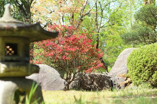 西慶寺の庭園（石川県輪島市）の写真