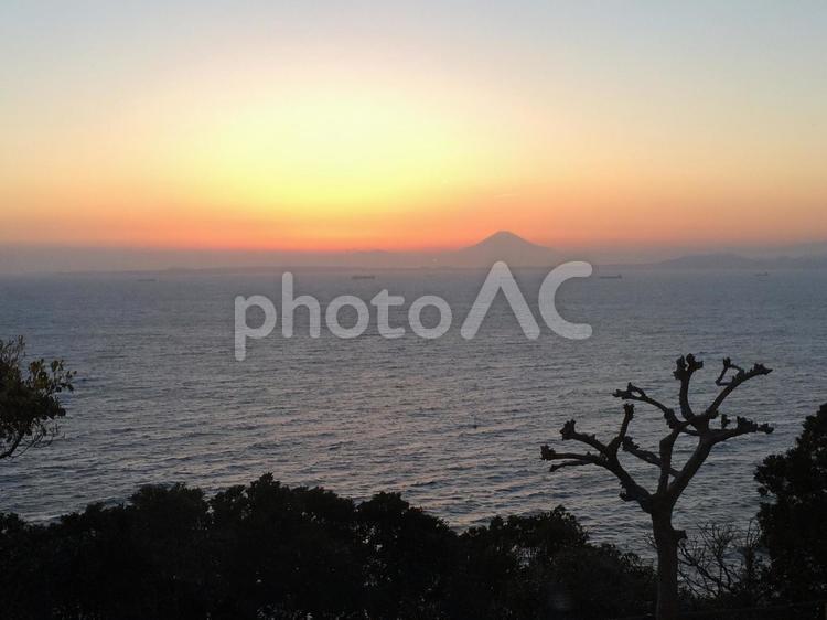 海の夕暮れ 海,夕焼け,夕暮れの写真素材