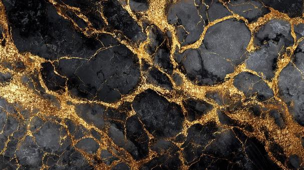 豪華な金と黒の大理石の背景 豪華な金と黒の大理石の背景の写真