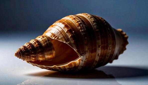 巻貝 巻貝の写真