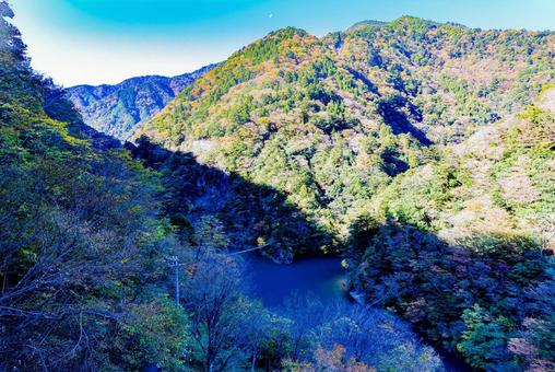 静岡県 寸又峡の秋景色 静岡県 寸又峡の秋景色の写真