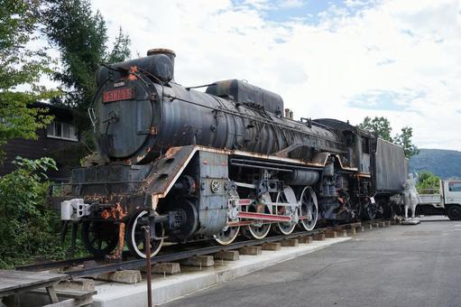A historic steam locomotive, JPG