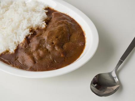 ポークカレー ポークカレー ポークカレー,豚肉,カレーの写真素材