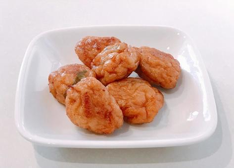ひとくち揚げ ひとくち揚げ ひとくち揚げ,薩摩揚げ,さつま揚げの写真素材