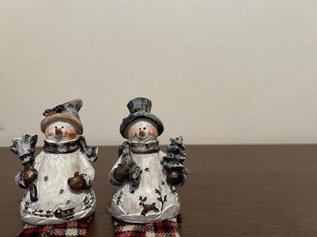 雪だるま クリスマス,12月,赤の写真素材