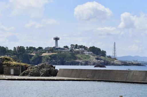 雄島手前 福井県坂井市の漁村 雄島手前 福井県坂井市の漁村の写真