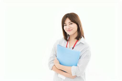 若い女性 ファイル 若い女性 ファイル ファイル,女性,大学生の写真素材