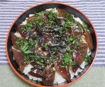 Photo, handmade, tekone sushi, menu, 
