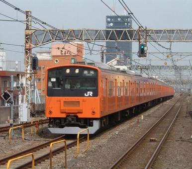 201 series Chuo Line H7 at Koenji, JPG 201 series Chuo Line H7 at Koenji, JPG