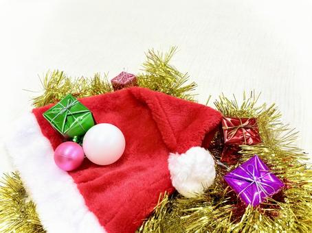 待ち遠しいクリスマス 05 サンタクロース,帽子,クリスマスの写真素材