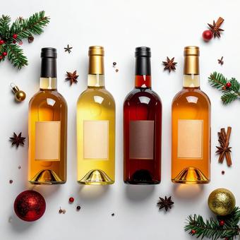 クリスマスアルコールの写真