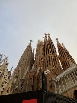 Sagrada Familia in the Morning, JPG Sagrada Familia in the Morning, JPG
