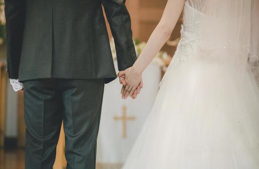 結婚式 結婚式,新郎新婦,weddingの写真素材