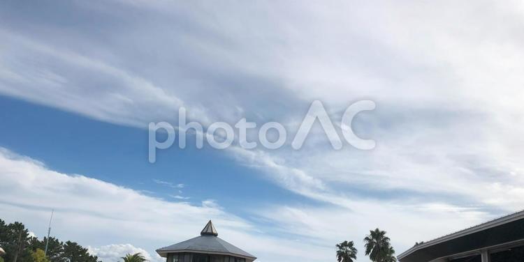 自然の風景 空,きれい,雲の写真素材